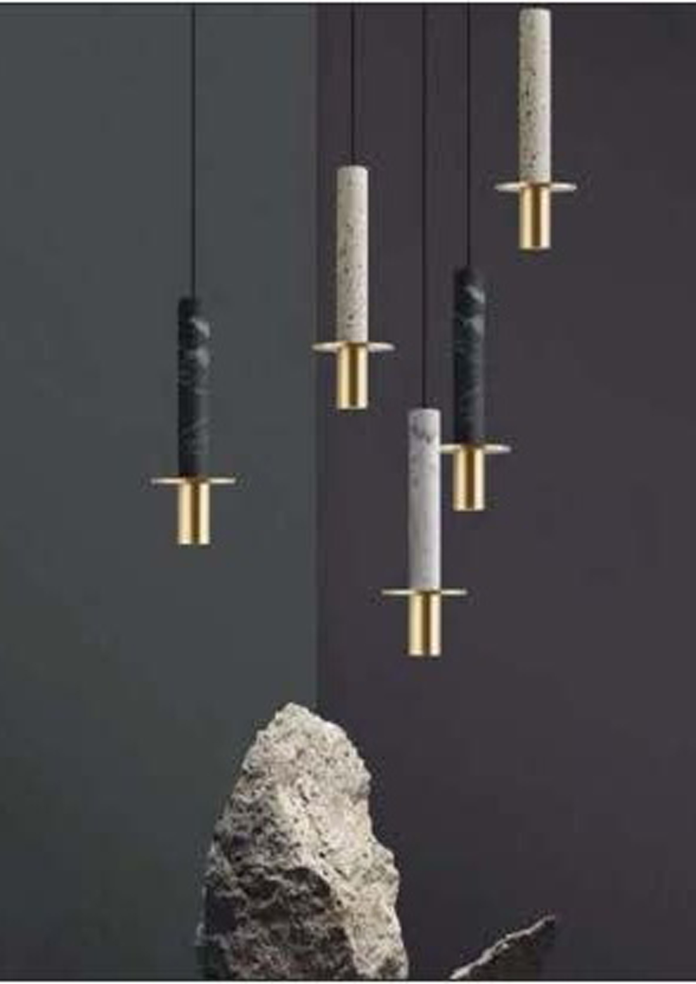 Beyond Lights - Marble Pendant Lamp- GL